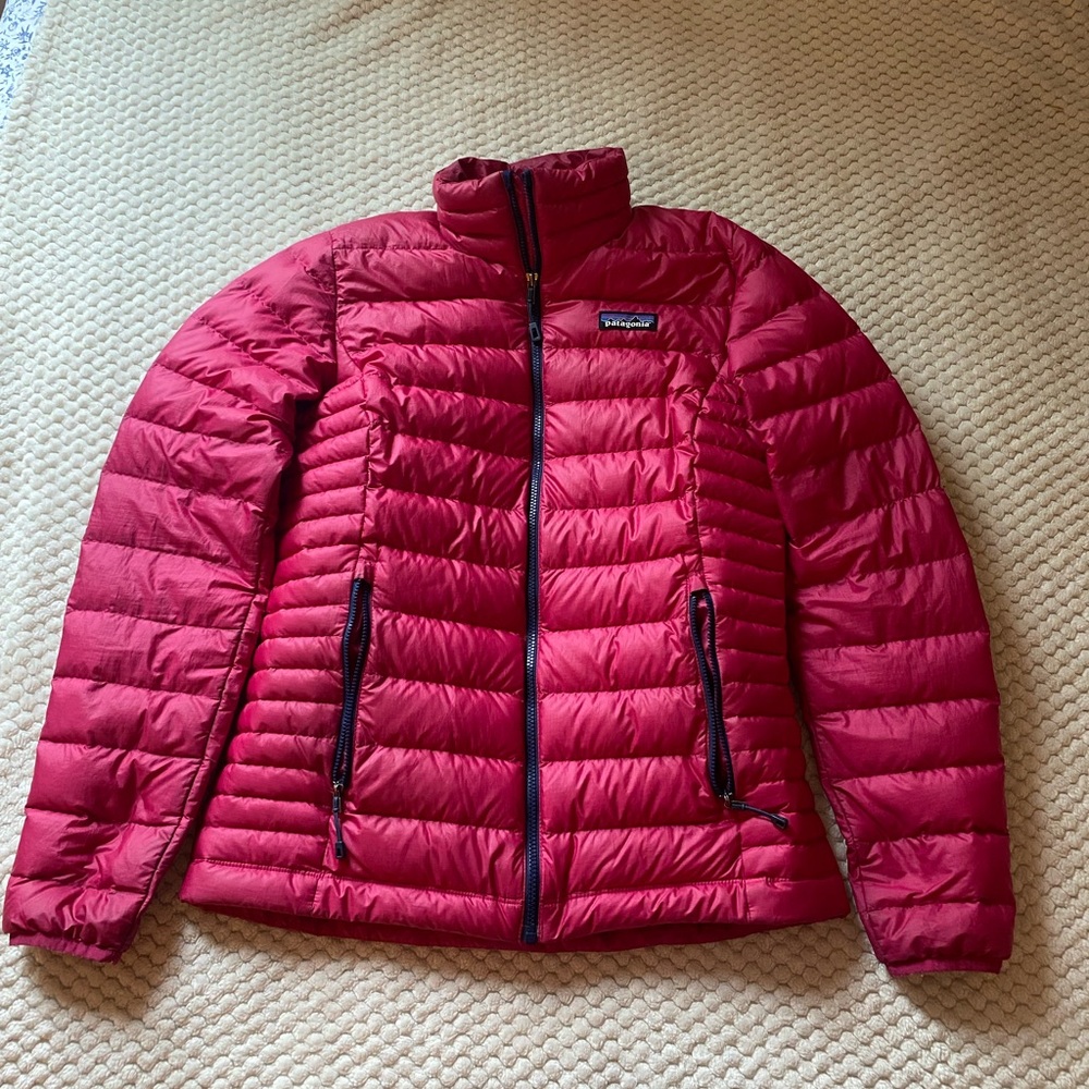 XS Patagonia Pink Puffer Jacket